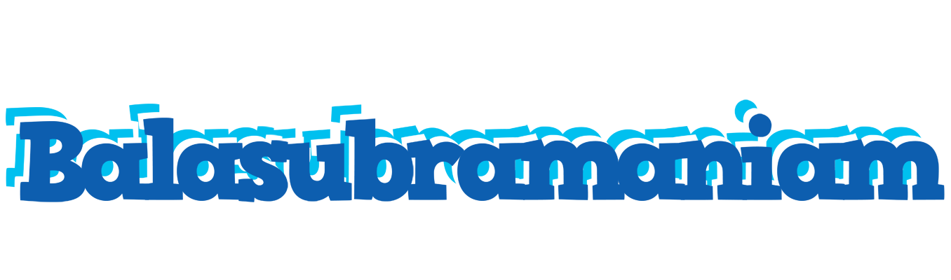 Balasubramaniam business logo