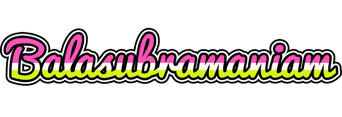 Balasubramaniam candies logo