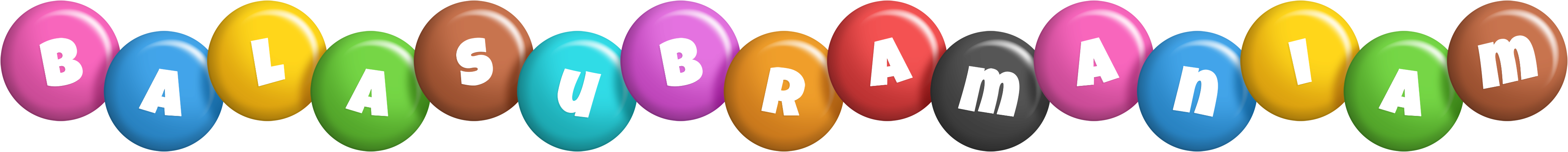 Balasubramaniam candy logo