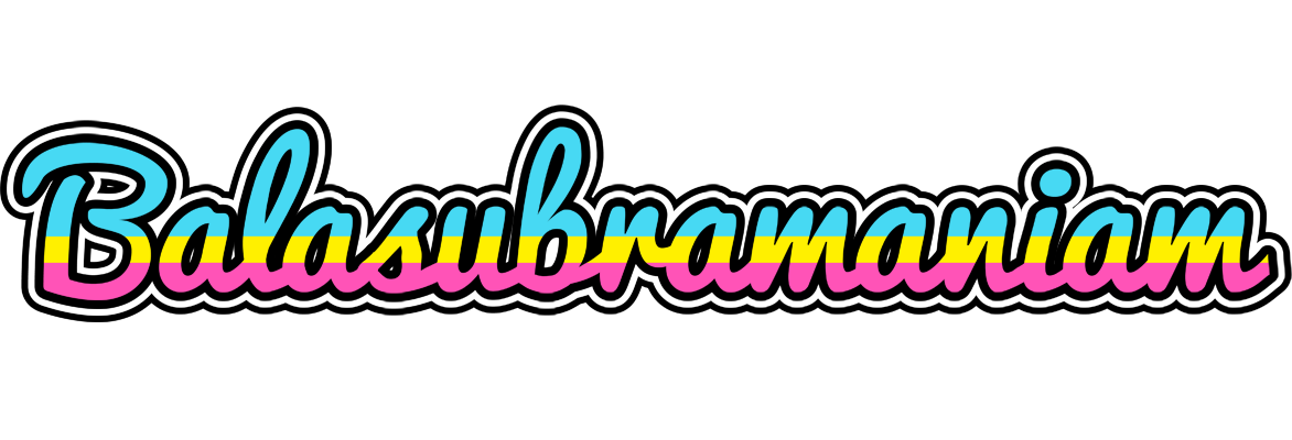 Balasubramaniam circus logo