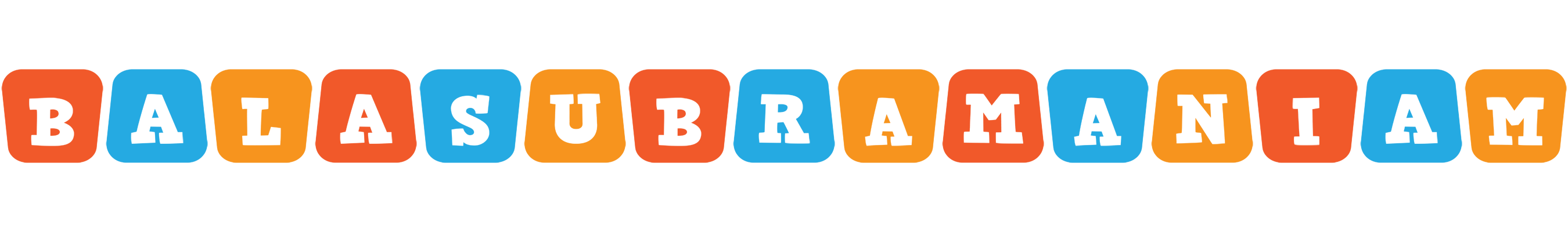 Balasubramaniam comics logo