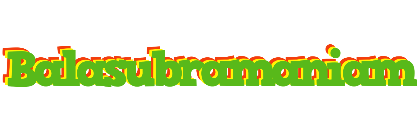Balasubramaniam crocodile logo