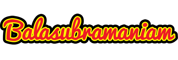 Balasubramaniam fireman logo