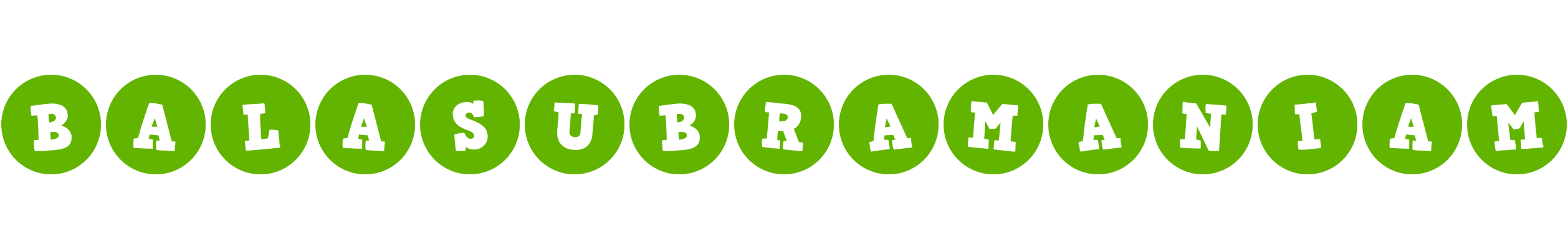 Balasubramaniam games logo