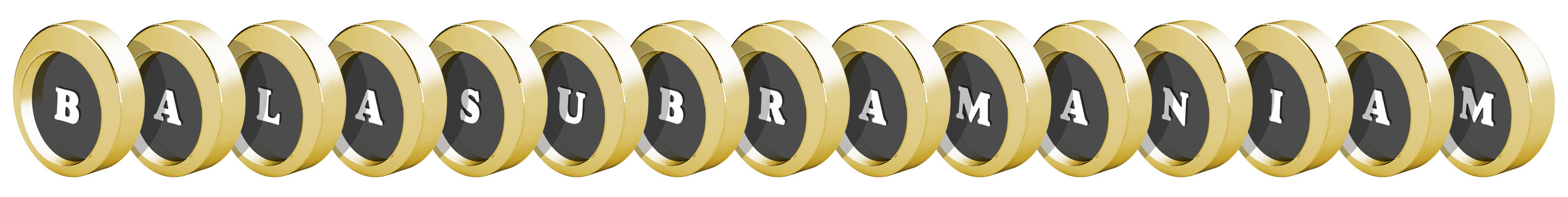 Balasubramaniam gold logo