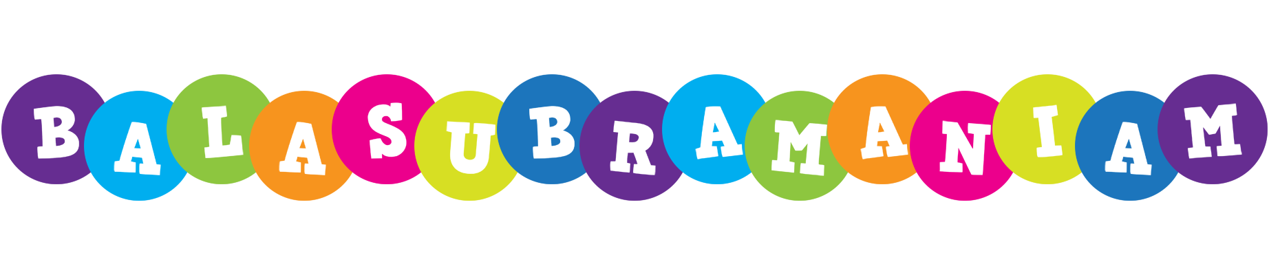 Balasubramaniam happy logo