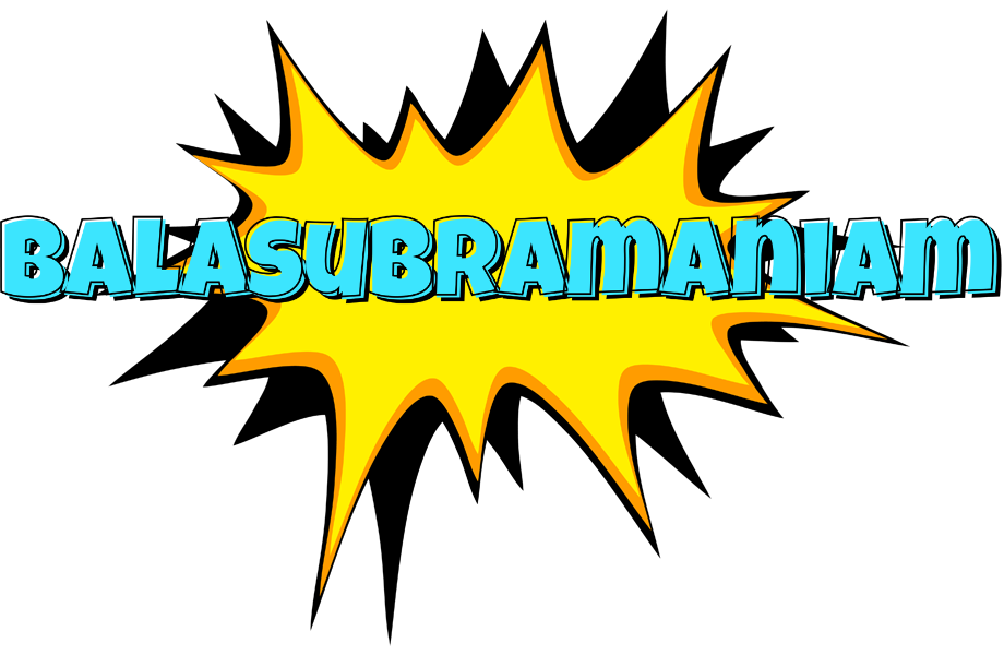 Balasubramaniam indycar logo