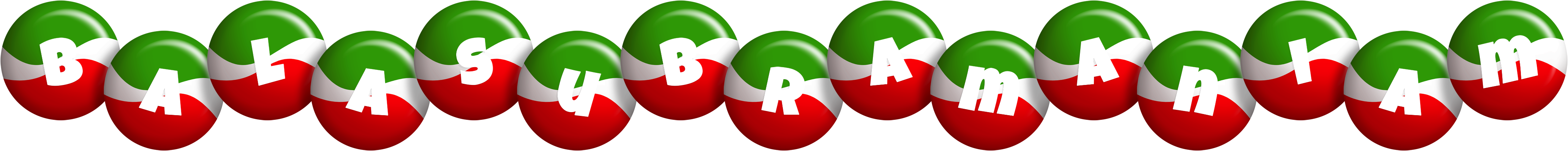 Balasubramaniam italy logo