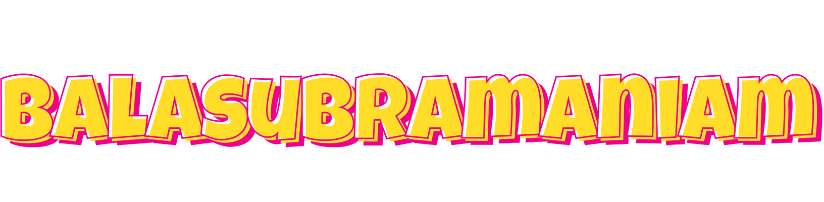Balasubramaniam kaboom logo