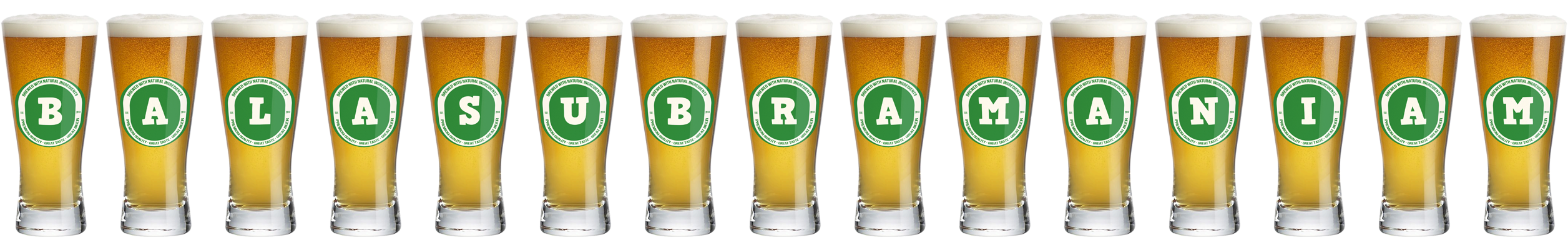 Balasubramaniam lager logo