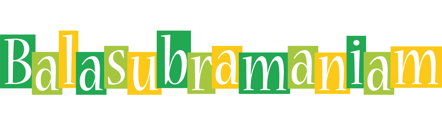 Balasubramaniam lemonade logo