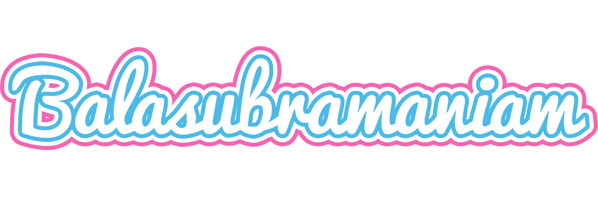 Balasubramaniam outdoors logo