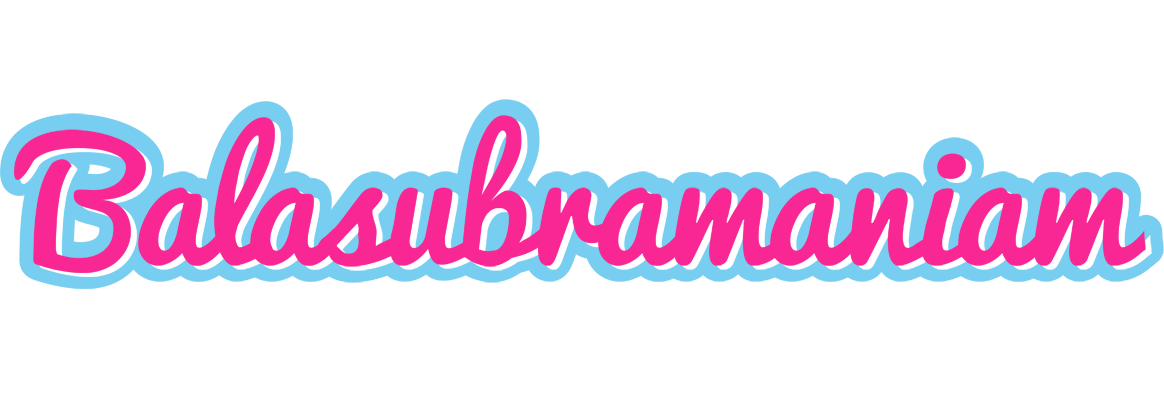 Balasubramaniam popstar logo