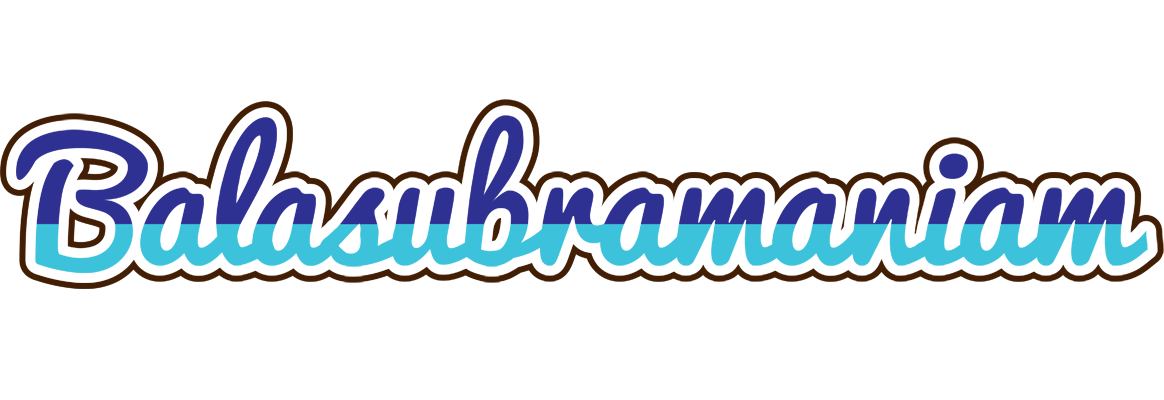 Balasubramaniam raining logo