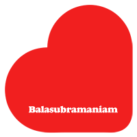 Balasubramaniam romance logo