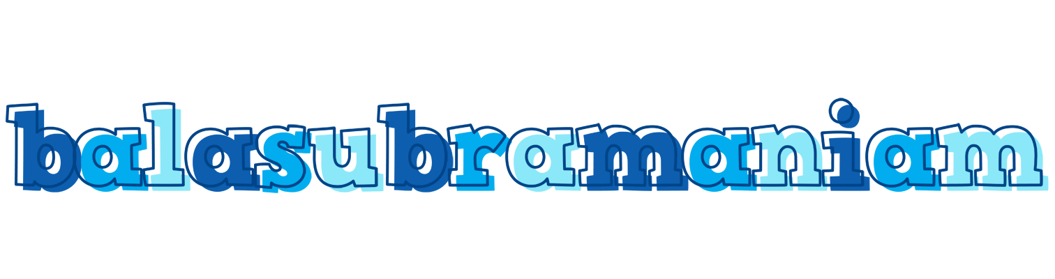 Balasubramaniam sailor logo