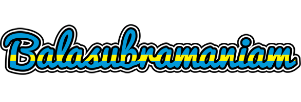 Balasubramaniam sweden logo