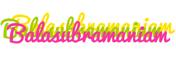 Balasubramaniam sweets logo