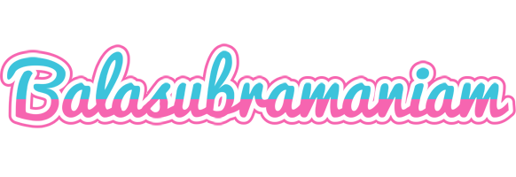 Balasubramaniam woman logo