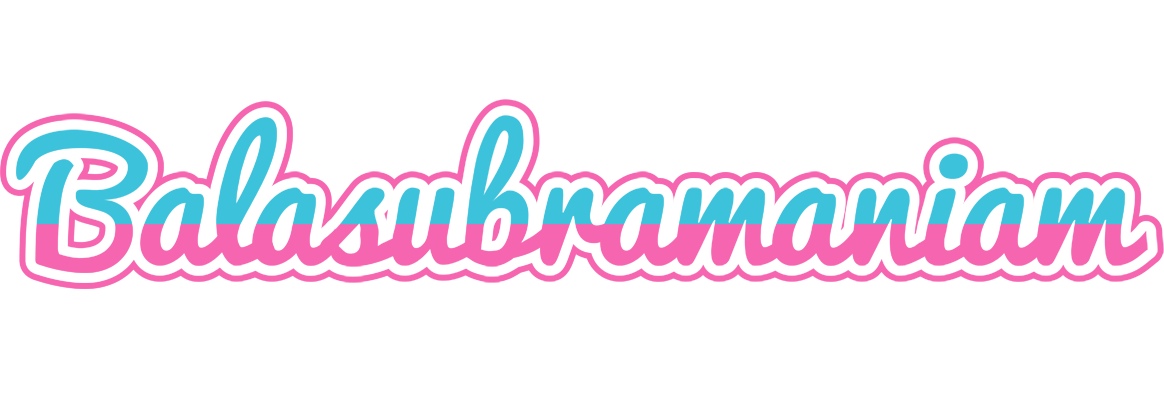 Balasubramaniam woman logo