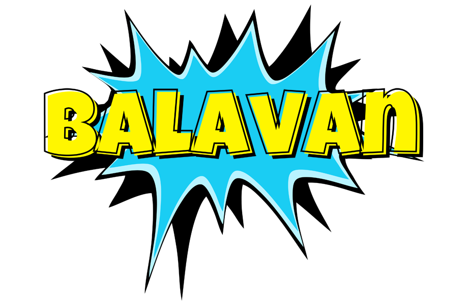 Balavan amazing logo