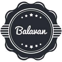 Balavan badge logo