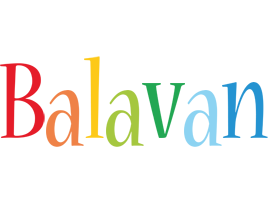 Balavan birthday logo