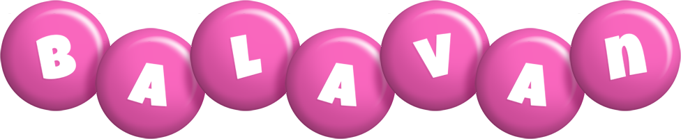 Balavan candy-pink logo