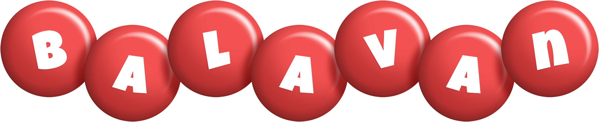 Balavan candy-red logo
