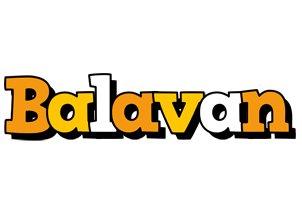 Balavan cartoon logo