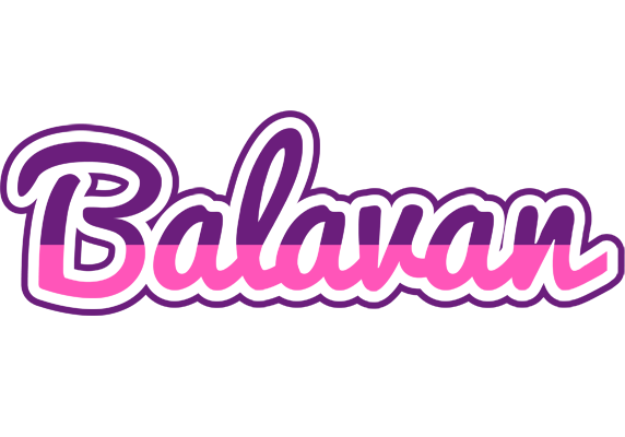 Balavan cheerful logo
