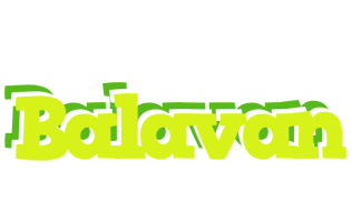 Balavan citrus logo