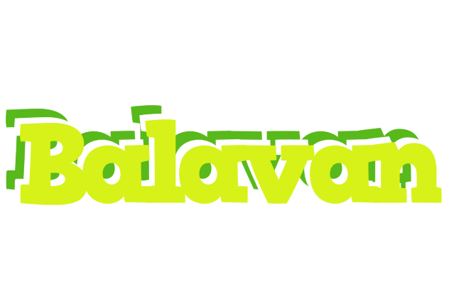 Balavan citrus logo