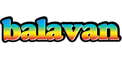Balavan color logo