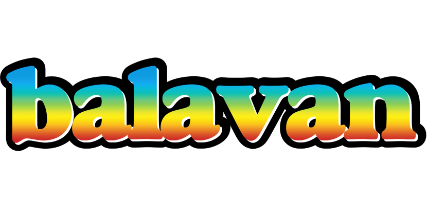 Balavan color logo