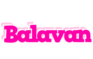 Balavan dancing logo