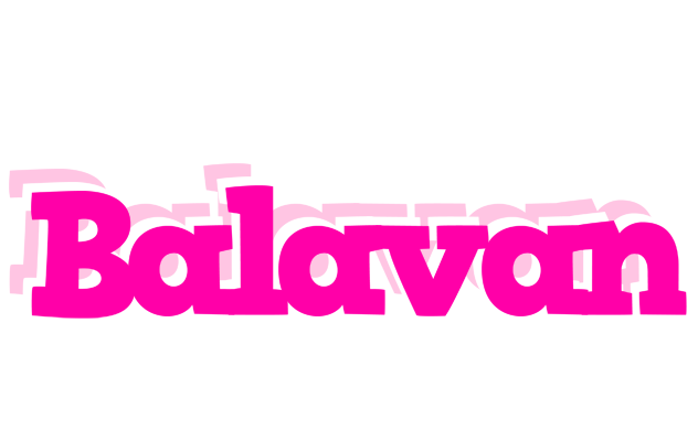 Balavan dancing logo