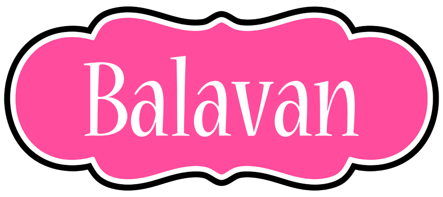 Balavan invitation logo