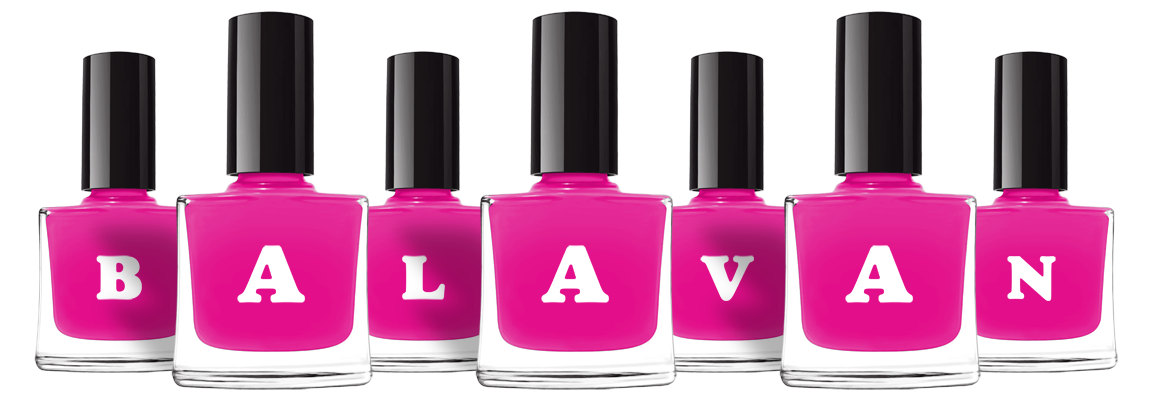 Balavan nails logo