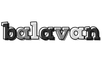 Balavan night logo