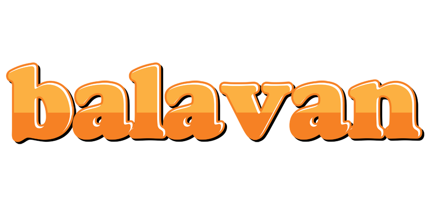 Balavan orange logo
