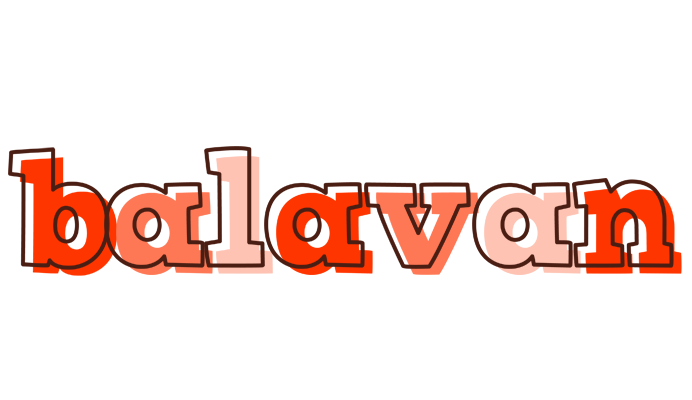 Balavan paint logo