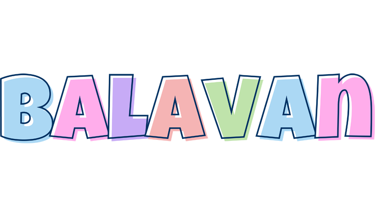 Balavan pastel logo