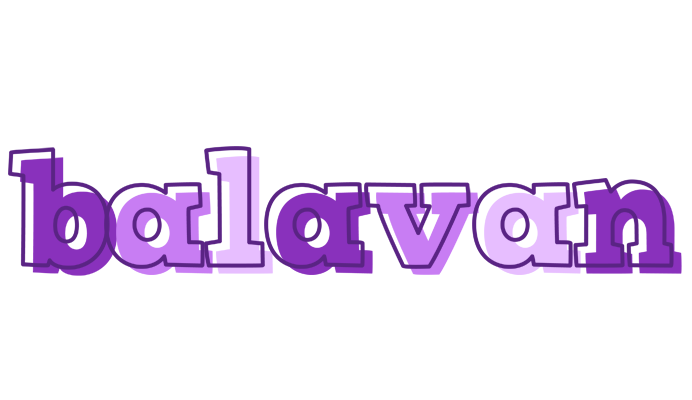 Balavan sensual logo