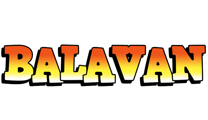 Balavan sunset logo