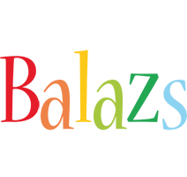 Balazs birthday logo