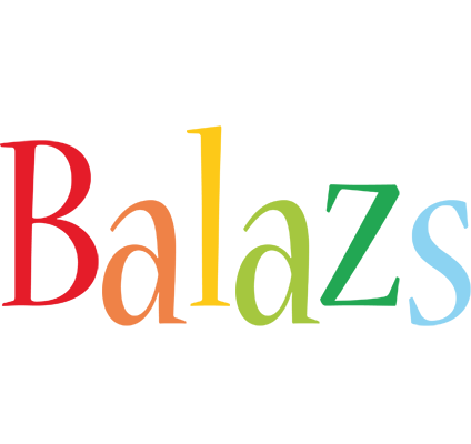 Balazs birthday logo
