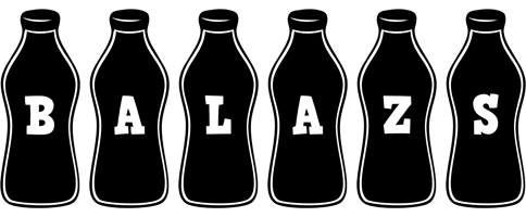 Balazs bottle logo