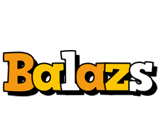 Balazs cartoon logo