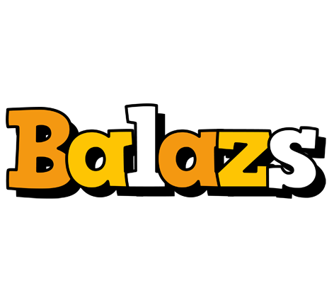 Balazs cartoon logo